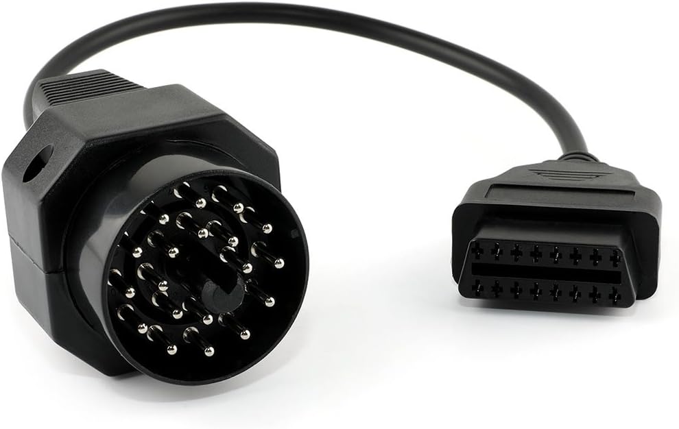 FOXWELL OBD1 to OBD2 Adapter Cable — 20-Pin to 16-Pin (11 in)