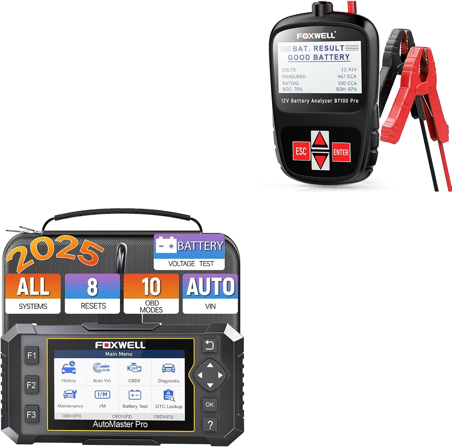 FOXWELL NT624 Elite + BT100 Diagnostic Bundle