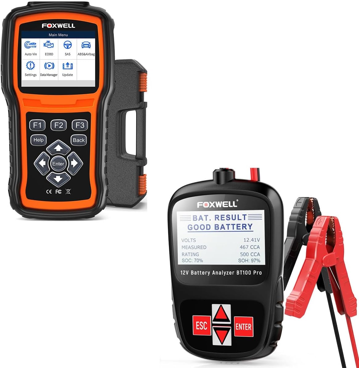 FOXWELL NT630 Plus + BT100 Pro Diagnostic Bundle