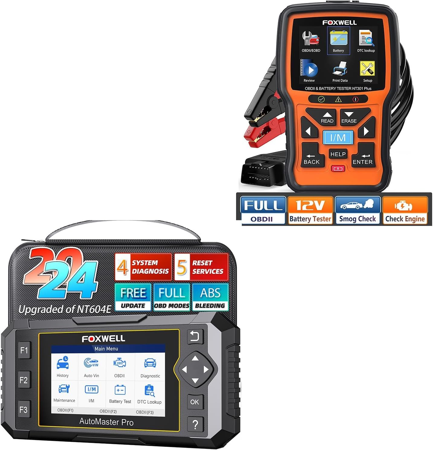 FOXWELL NT614 Elite Multi-System OBD2 Diagnostic Scanner