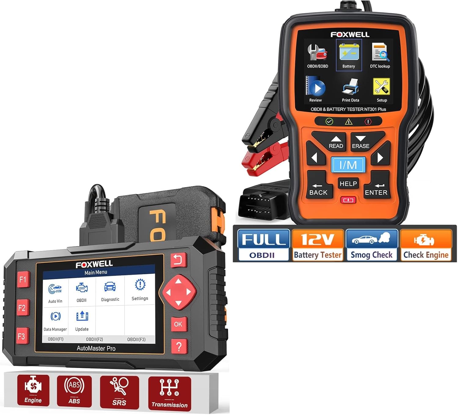 FOXWELL NT604 Multi-System OBD2 Diagnostic Scanner
