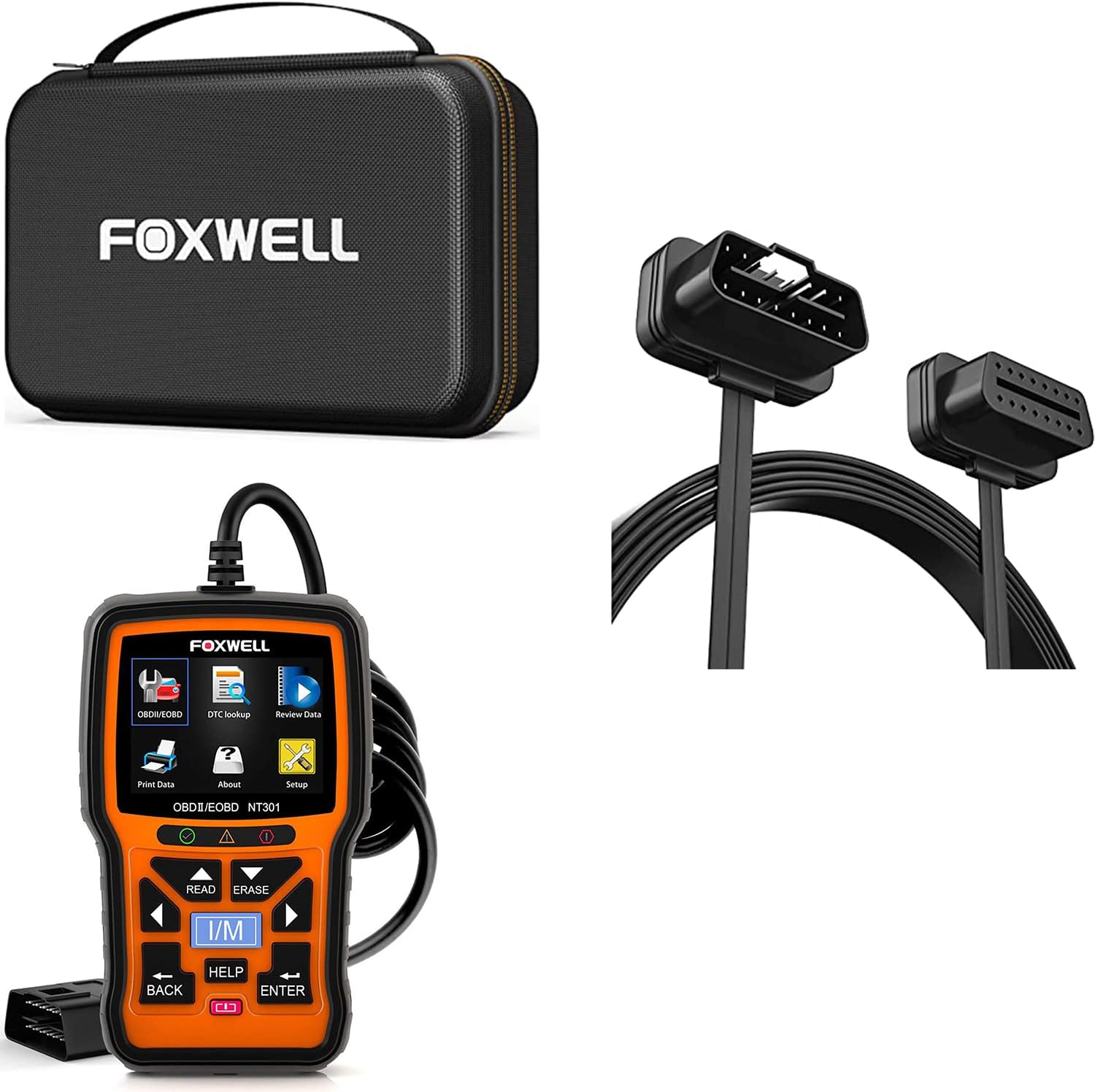 FOXWELL Protective Carrying Case for OBD2 Scanners & Diagnostic Tools