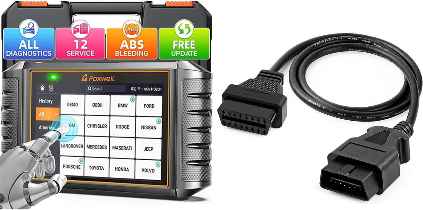 FOXWELL NT726 All-System OBD2 Scanner — 12 Service Resets
