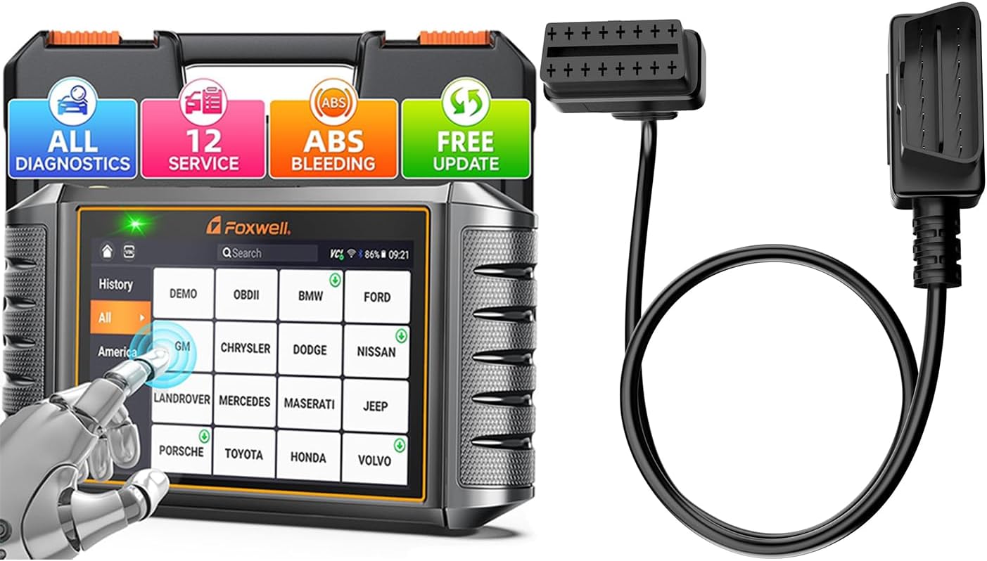 FOXWELL NT726 All-System OBD2 Scanner — 12 Service Resets