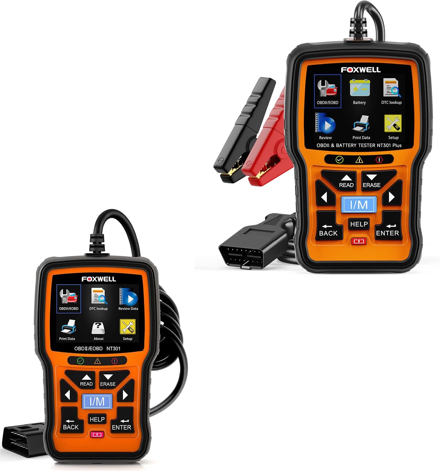 FOXWELL NT301 Plus + NT301 Diagnostic Bundle