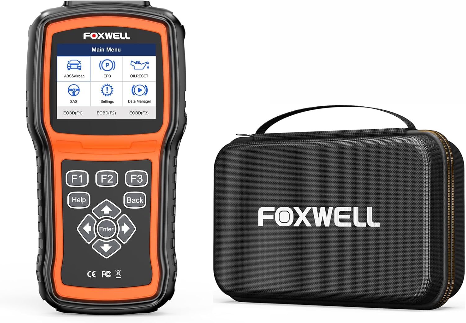 FOXWELL Protective Carrying Case for OBD2 Scanners & Diagnostic Tools