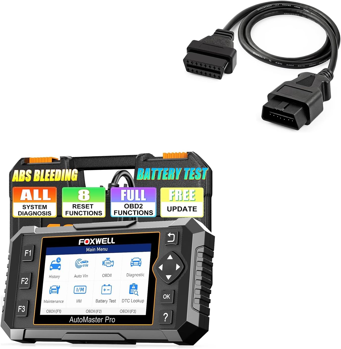 FOXWELL NT624 Elite Multi-System OBD2 Diagnostic Scanner