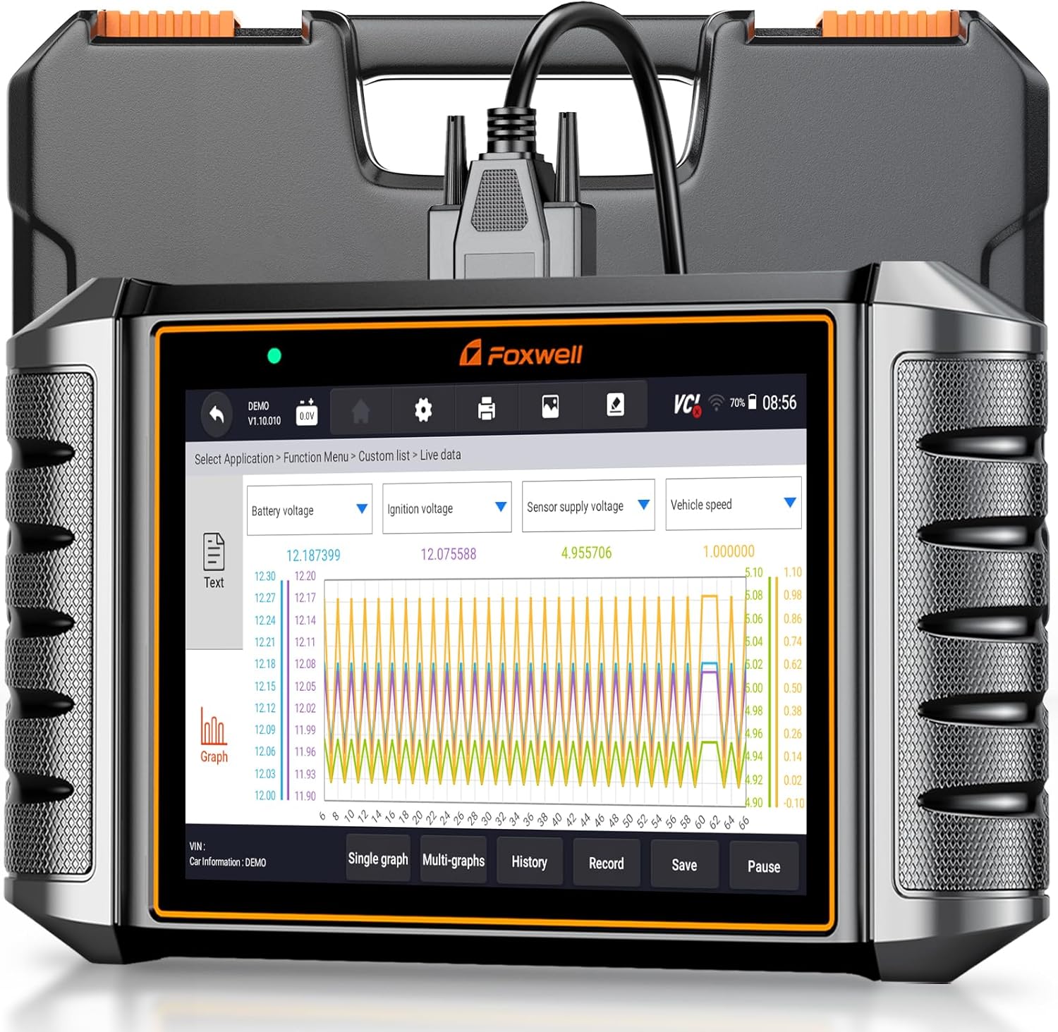 FOXWELL NT710 Full-System OBD2 Scanner for GM (Chevrolet, GMC, Cadillac, Buick)