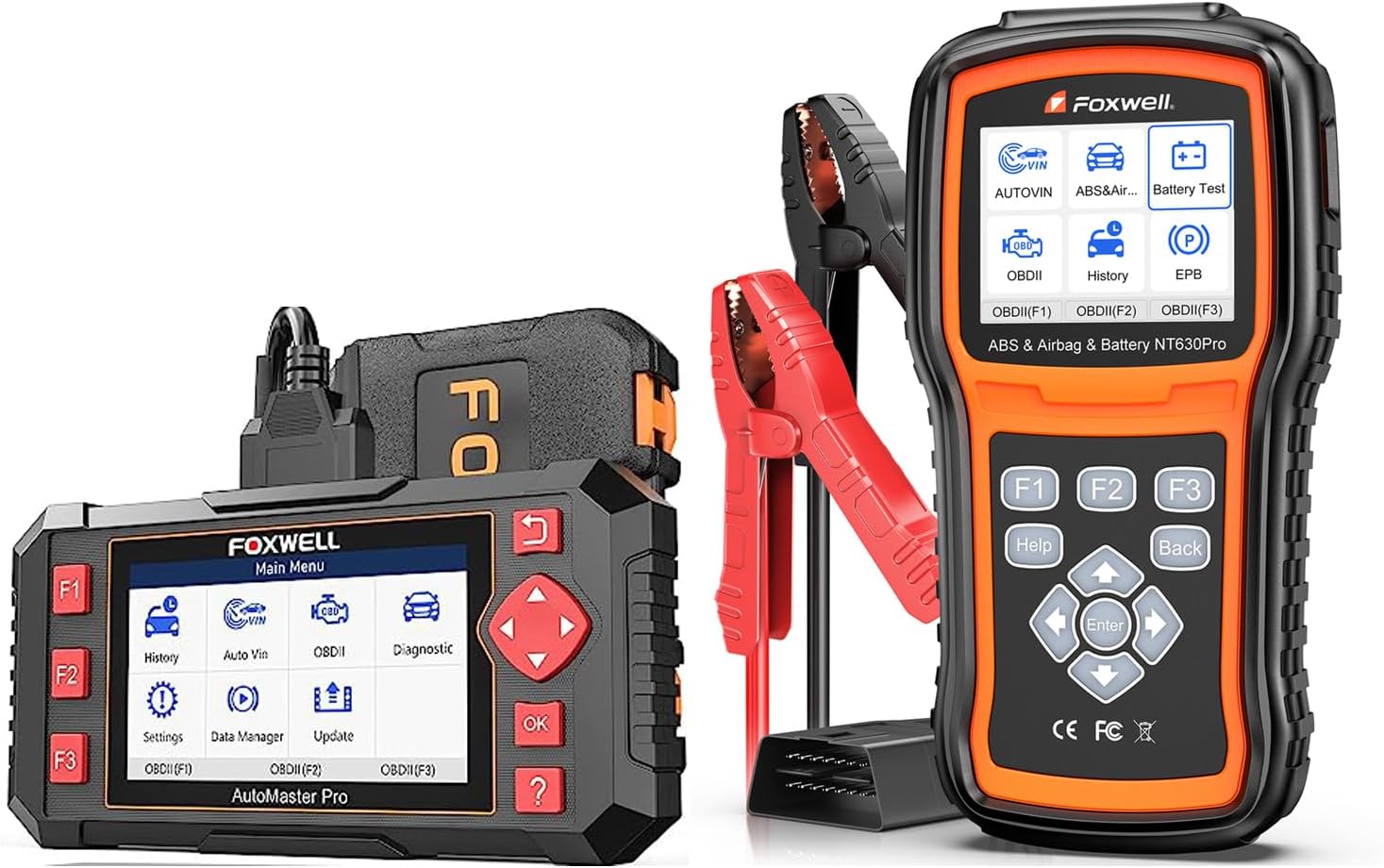 FOXWELL NT604 Elite + NT630 Pro Diagnostic Bundle
