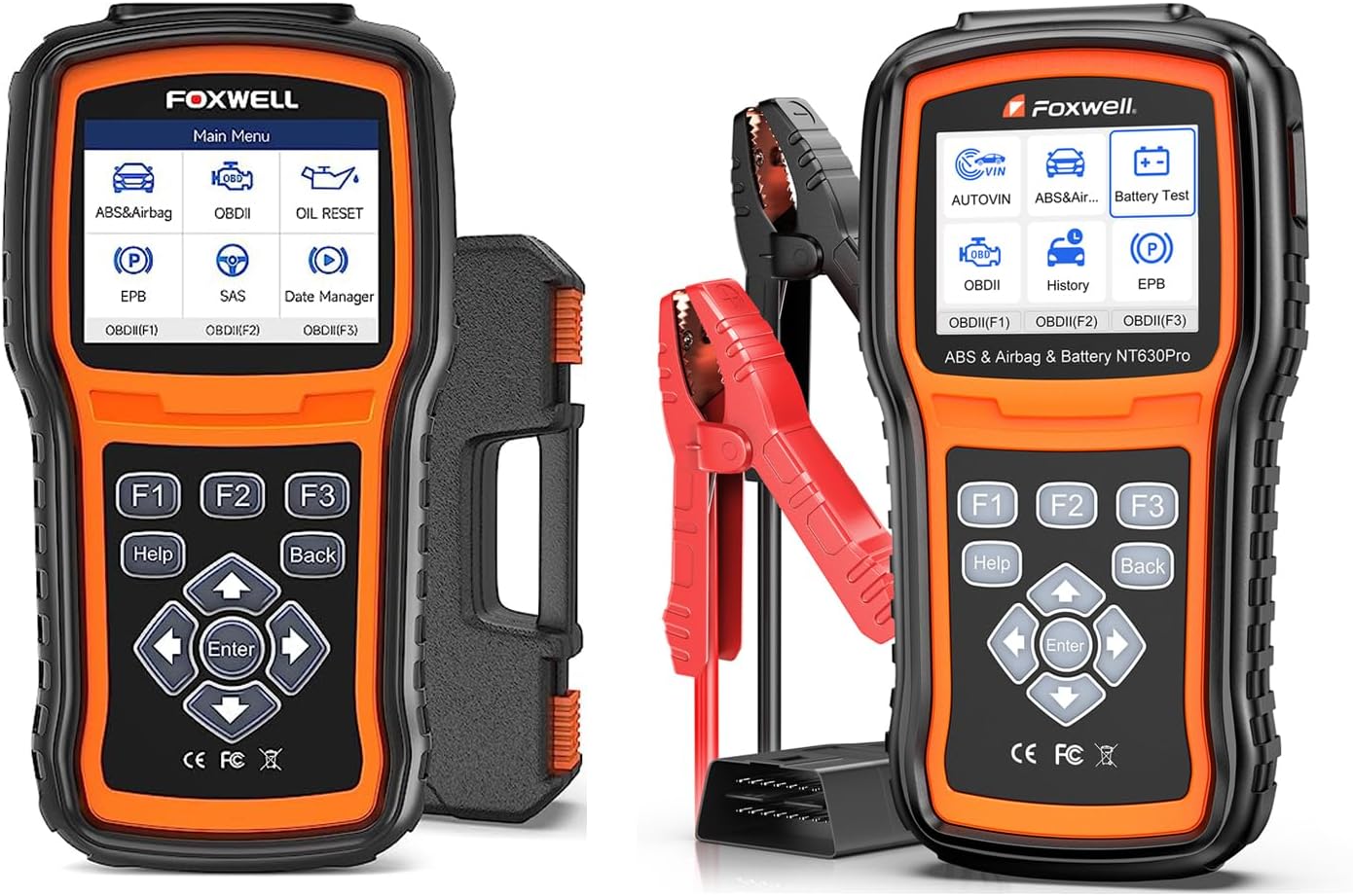 FOXWELL NT630 Plus + NT630 Pro Diagnostic Bundle