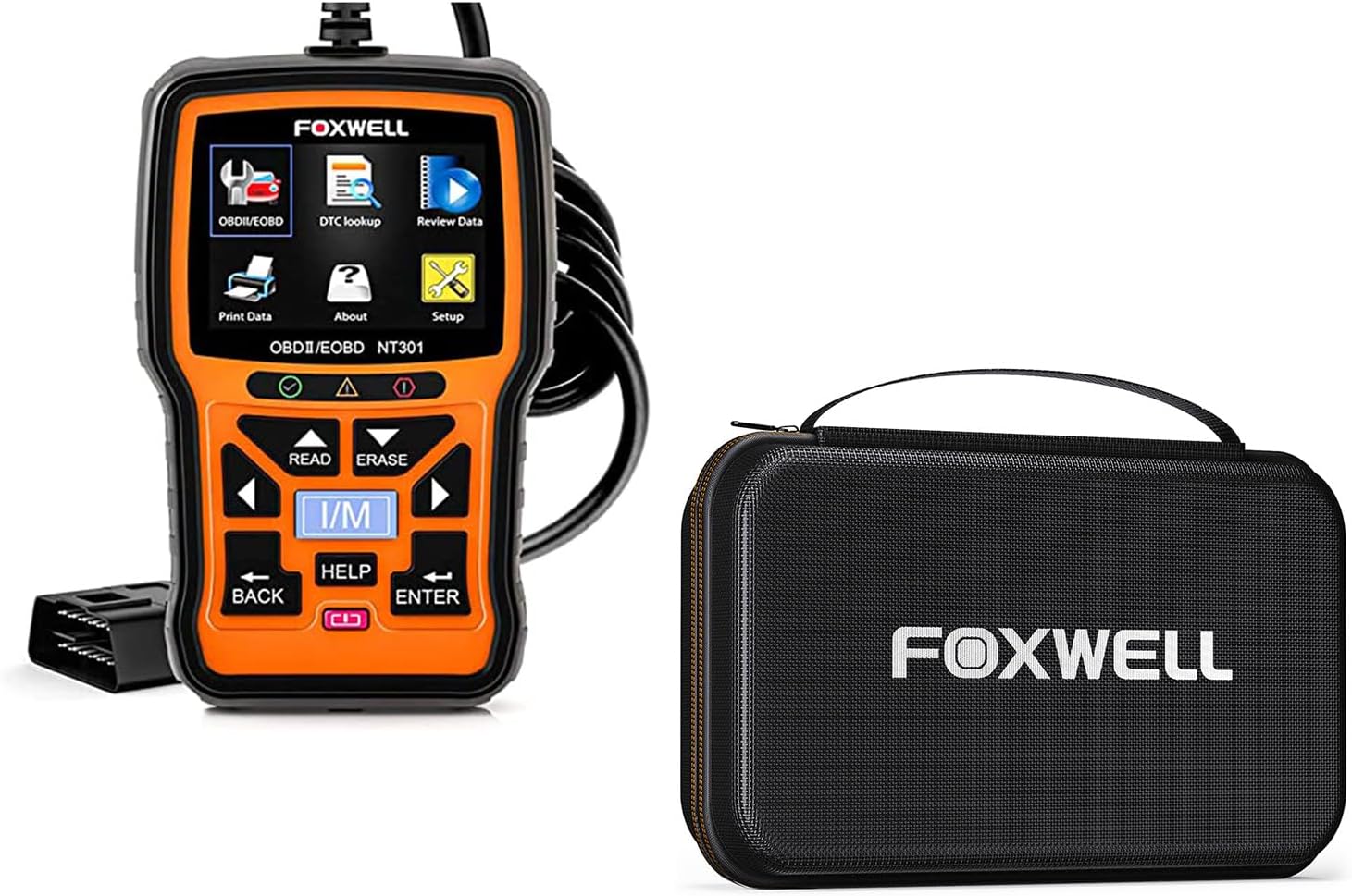 FOXWELL Protective Carrying Case for OBD2 Scanners & Diagnostic Tools